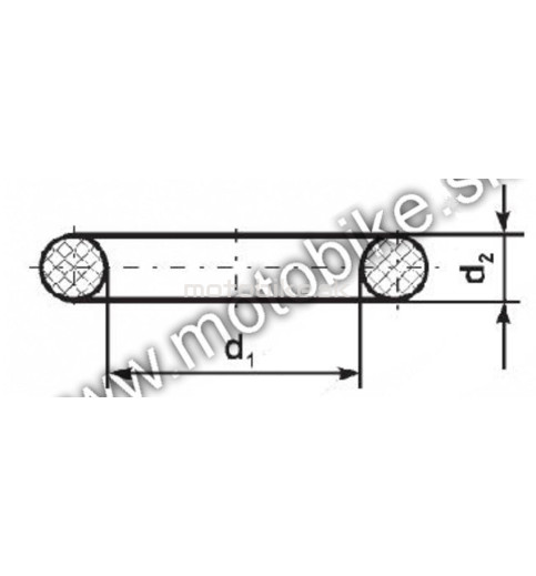 Tesnenie ATV Pitbike O-krúžok ø 29x2,5