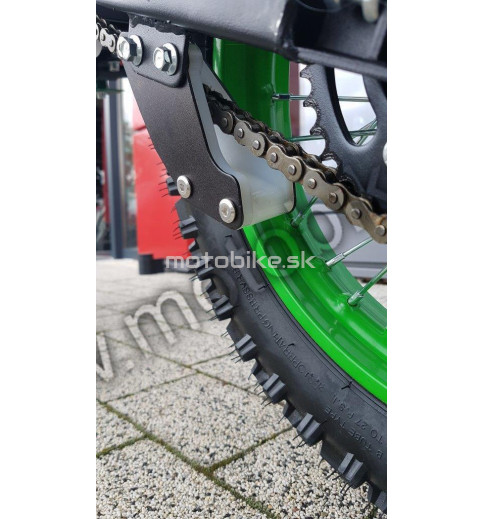 Pitbike 125 cm3 zelený 17"/14"