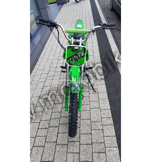 Pitbike 125 cm3 zelený 17"/14"