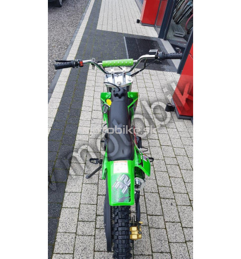 Pitbike 125 cm3 zelený 17"/14"