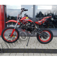 Pitbike 125 cm3 červený 17"/14"