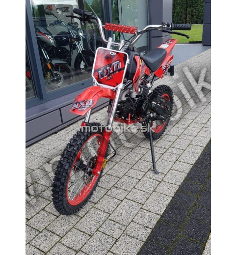 Pitbike 125 cm3 červený 17"/14"