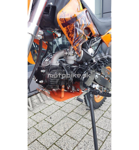 Pitbike 125 cm3 oranžový 17"/14"