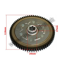 Koleso spojky ATV pitbike 110 125 veľké