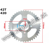 Rozeta ATV 110 125 420 / 42 zubov