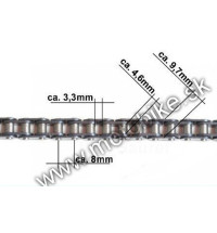 Reťaz T8F minicross 118 L