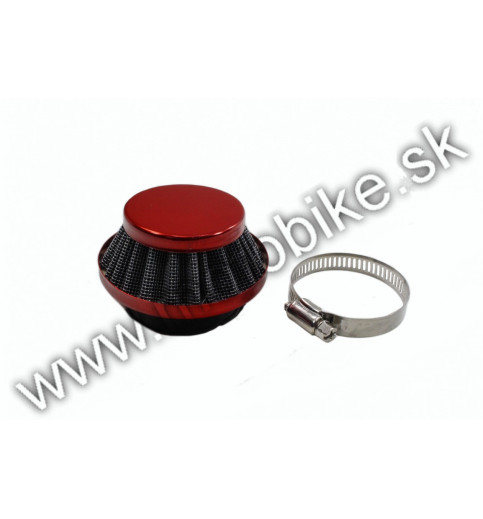 Vzduchový filter minibike 42mm červený