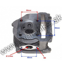 Hlava skúter ATV 50 GY6 (90cc)