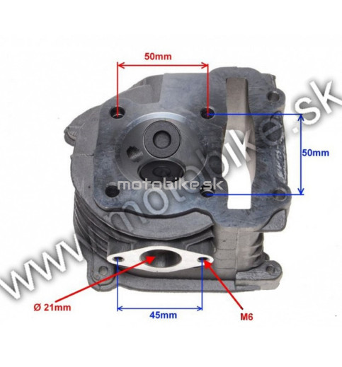Hlava skúter ATV 50 GY6 (90cc)