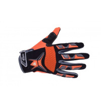 Motokrosové rukavice RANGE orange M