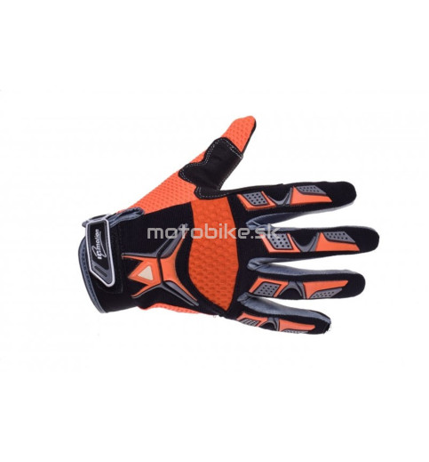 Motokrosové rukavice RANGE orange M