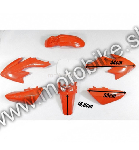 Plasty Pitbike 110 125 orange