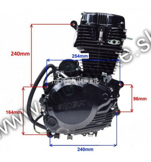 Motor ATV 250STXE LONCIN 167FMM