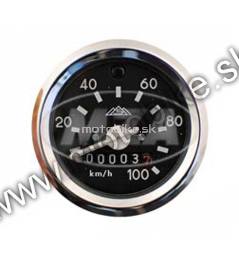 Tachometer rýchlomer SIMSON Ø60mm MZA chrómový krúžok