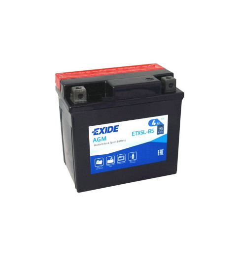 Akumulátor EXIDE ETX5L-BS 12V 4AH 70A 