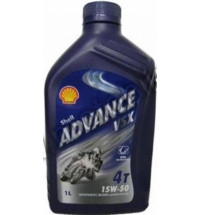 Olej SHELL Advance 4T AX7 15W-50 /VSX/ 1L