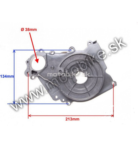 Karter motora ATV 110 125 dolný štartér