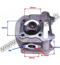 Hlava ATV, skúter 150 GY6 + ventile