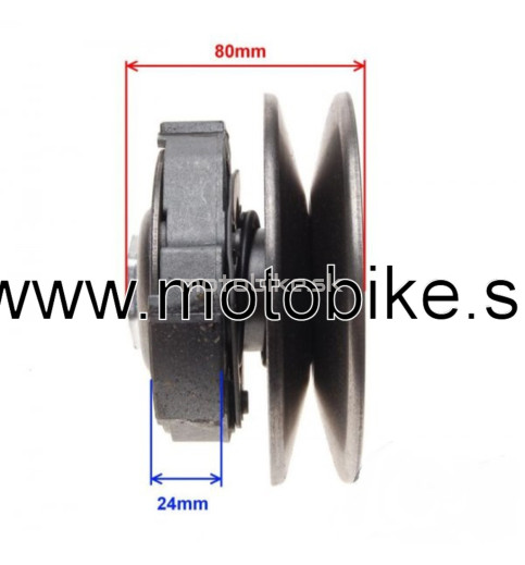 Spojka skuter ATV 125 150 GY6 komplet