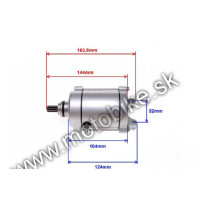 Štartér ATV 200 -9 zubov