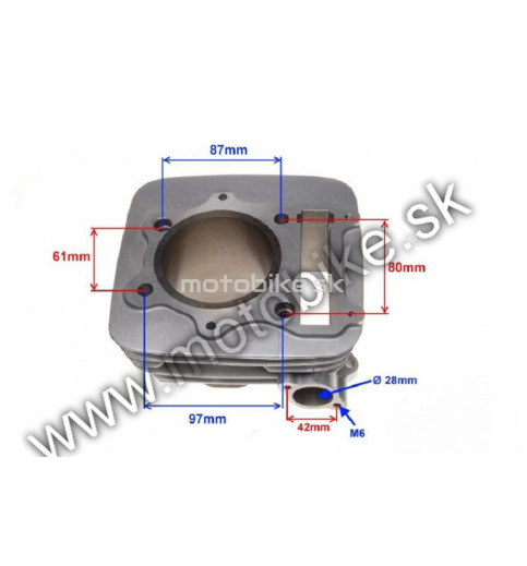 Valec ATV XY 300STE 78,00mm