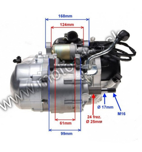 Motor ATV XY200ST-9 GY6 AUTOMAT SHINERAY 